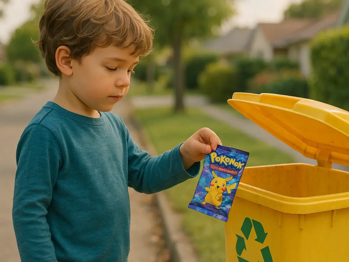 Who Would Have Thought the Most Discreet Wild Pokémon is Recycling?